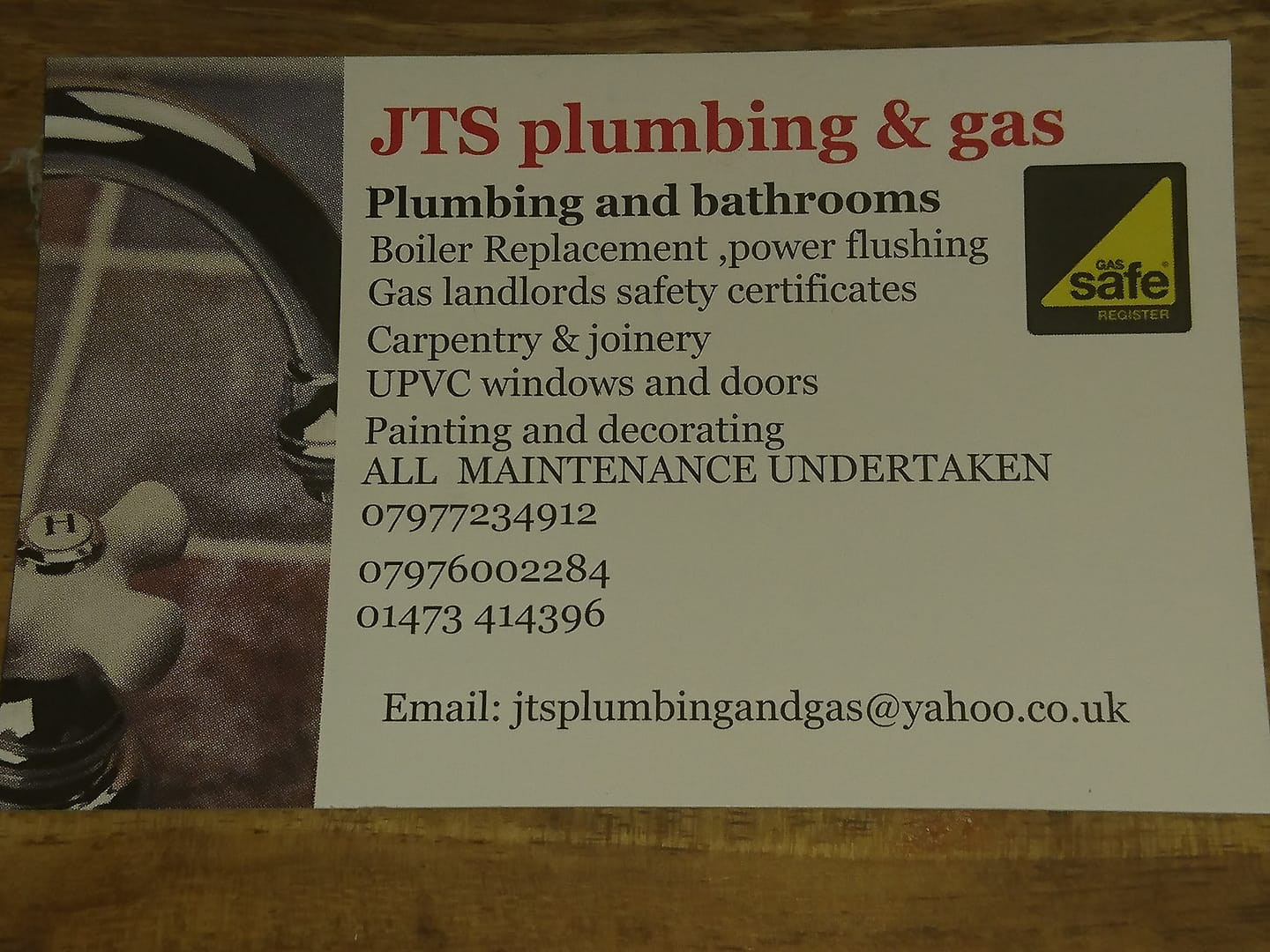 Jts Gas  Plumbing ServicesUK